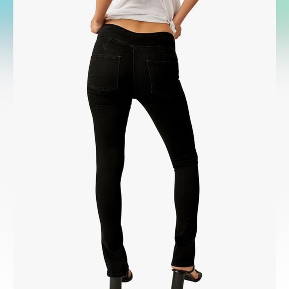 FREE PEOPLE Double Dutch Slit Skinny - Picture 4 of 11
